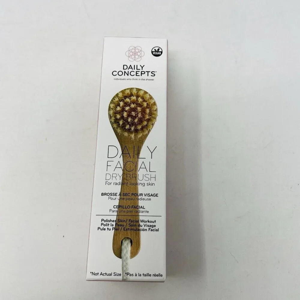 Daily Concepts Gentle Daily Face Brush for‎ Radiant Looking Polished Skin